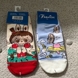 Cute Cartoon Character Socks Set